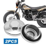 Aynaxcol 2Pcs 12361-300-000 차동 필러 캡 O-링 교체 포함 Honda Sportrax 250EX 2001 2002 2003 2004 2005 2006 200... 