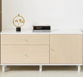 H5220 2단서랍 우측도어형 콤비서랍장 1000 거실 주방 다용도수납장 이케아 : 깔꾸미프렌즈