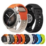 아마핏 밸런스 2/비프 6 5 4 실리콘 스트랩 GTR 3 PRO/GTR 2 2R/GTS 미니/GTS 2e 22mm 20mm 방수 시계줄 b-Black 1pcs 22mm : samguCP