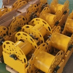 공장 맞춤형 34인치 50미터 오일 호스 릴 수동 및 전동 자동 감김 연료 : 칠마무역