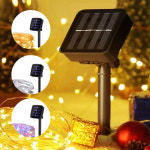 태양광 줄조명 LED 와이어 전구 야외 정원등 트리 캠핑 조명 12M 컬러(RGB) : 주식회사 승원전자