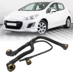 블랙파이프 자동차 정비 검정색 노란색 브리더 파이프 엔진 부품 환기 시스템 플라스틱 : 해외조이샵