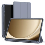 신지모루 S펜 수납 폴리오 스마트커버 케이스 라벤더 퍼플, 갤럭시 탭 A9+ : 신지몰스토어