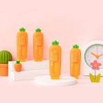 1pcs 당근 지우개 귀여운 슬라이드 스틱 유형 연필에 대 한 고무 올바른 덜 먼지 편지지 학교 F7029 청소 : 다크템플러