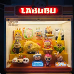 팝마트 라부부 더 몬스터즈 수상한편의점 시리즈 샌드위치 확정 와키마트 피규어 키링 인형 : 몰려와