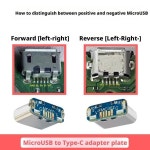 10개 USB 커넥터 타입 C 여성형 잭 5핀 SMD SMT 타입-C 소켓 충전 포트 PCB 납땜 DIY 수리 어댑터 도구 : 이룸 상사