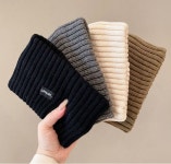 니트 골지 헤어밴드 넓은 와이드 가을 겨울 머리띠 운동헤어밴드 : 153일오삼