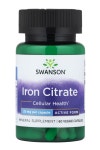 Swanson, 철분 시트레이트, 활성 제형, 25mg, 베지 캡슐 60정 : 알리존상사