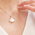 [국내백화점] 불가리 디바스드림 목걸이 다이아 마더오브펄 로즈골드 350062 : 루체프랑