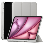 아이패드 에어 13인치 8세대 신지모루 애플펜슬 수납 폴리오 스마트커버 케이스 웜그레이, 에어 8세대 13 M4 : 신지몰스토어