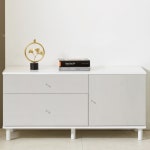 H5220 2단서랍 우측도어형 콤비서랍장 1000 거실 주방 다용도수납장 이케아 : 깔꾸미프렌즈