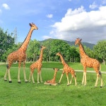 기린 장식품 포토존 테마파크 아트 실내 공원 소품 A타입 : 리드온 쇼핑몰