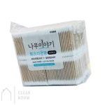 정리방 면봉 400개x5개 나무면봉 : 정리방