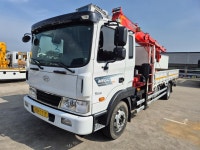 5톤카고크레인 현대 뉴메가트럭 21년식 광림7단크레인 : 한반도화물차