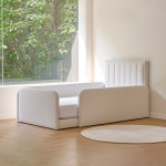 더베드캠프511 헤스티아 아기침대 데이베드 패브릭 저상형 안전가드 슈퍼싱글 : 더 베드 캠프 511