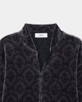 마카 MARKA 오가니 코튼 벨로아 자카드 / 하프 Zip 트럭 재킷 25AW M25C20CS02C : 슬로우코드 도쿄