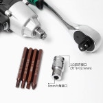 1Pcs S2 소재 80mm 육각 핸들 충격 드릴 비트 배치 헤드 십자형 머리 PH1 PH3 H3456 내마모성 : 구프라임