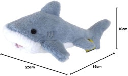 산레몬 플라피즈 샤크 상어 S사이즈 인형 P-7732 S 상어 : 지니별상점