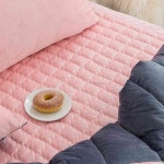 이헌 밴딩 패드 슈퍼싱글 핑크 매트리스깔개 : 이헌몰