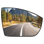 2013년 포드용 SCITOO 조수석 사이드 미러 글라스, 백 플레이트 CJ5Z-17K707-B 포함 열선형 우측 외부 글라스 탈출용 적합 1 2L1Z... 