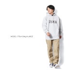 HOUSTON 휴스턴 22323 PRINT U.S. COTTON R/V HOODIE(USMA) : 도쿄 하루 마켓