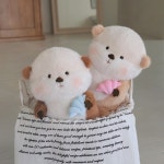 우소우소짱 인형 리틀 27cm 수달 우소우소 동물 : 토이돌스