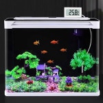 프로브가있는 디지털 LCD 디스플레이 온도계 습도계 수족관 수경법에 적합한 가정용 디지털 온도계 : 밍라클코리아