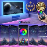 LED 잔디 램프 RGB 5050 LED 스트립 조명 리모컨 앱 제어 TV 백라이트 유연 리본 테이프 USB PC 게임방 장식용 : 프리미엄파츠몰