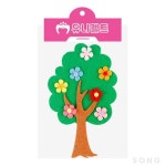 펠트 꽃나무 초록 교실꾸미기 아이방꾸미기 유치원환경판 게시판만들기 : 원스톱상점