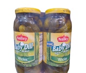 [분당,용인당일배송] 코스트코 NALLEY 넬리스 베이비 딜 피클 1L X 2 : 코코딜리 분당용인
