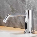 자동 손세정제 디스펜서 주방세제 손비누 핸드워시 1. F9412 원형적액배터리 : 감동상점