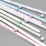 귀여운 꽃 오리가미 스타즈 종이 접이식 스트립 패키지 DIY : 스피드포워드 스포츠 레저