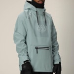 686 워터프루프 후디 보드복자켓 더스티마린 2526 686 Waterproof Hoody Dusty Marine Colorblock : 팝스노우보드