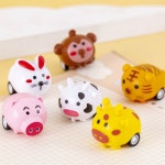 10 30 Pcs 귀여운 동물 풀백 자동차 생일 파티 샤워 선물 상 10PCS : 라이언이몰