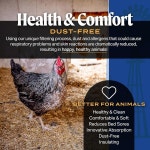 헬시스트로우 팜스트로우 미세 절단, 3컵피트(25파운드) - 농가, 취미 농장 및 소형 반려동물을 위한 천연 밀짚 동물 침구 깨끗하고 흡수력이... 