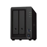 Synology DS723 Bay 디스크스테이션 NAS AMD Ryzen 스레드 R1600 듀얼 코어 2GB 2xRJ 45 1GbE LAN 포트 WD Red Plus 12TB : MAAQQ05