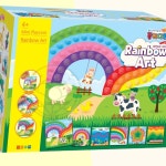 파샐리 미술활동교구 즐거운만들기시간 창의력팡팡놀이콘 레인보우아트 : 다퍼줄마켓