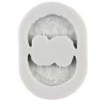 초콜릿 몰드 실리콘 케이크 기념일 도구 수제 퐁당 클레이 토퍼 페이스트 컵케이크 만들기 : 또닷점빵