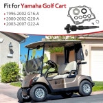 야마하 G16-A G20-A G22-A 1996-2007 JN3-G6320-01-00 JN3-G6319-00용 JAVIK 후방 입력축 키트 장착 : 글로직