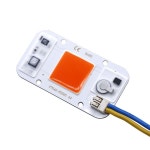 220V 110V 용접 불필요 강력 50W COB LED 칩 스포트라이트 투광등 일체형 라이트 비즈 알루미늄 F7540 화이트 웜 : 오리온 엣지