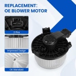 SYKRSS HVAC 송풍기 모터 700230 Scion 08-15 xB 11-16 tC 8710302200 A/C 어셈블리 호환 토요타 09-19 Corolla 09-14 매트릭... 