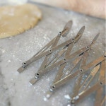 아테코 6륜 스테인리스 스틸 커터, 4인치 1 5 Wheel - 2 1/8 Straigh : 딜리고마일