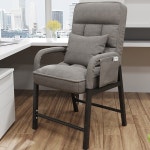 컴퓨터 의자 가정용 오래 앉아 편하게 공부 있는 기숙사 대학생 등받이 슬립백 사무용 소파 : 저거어때몰