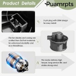 PUAMRPTS AC 히터 블로어 모터 호환 - 마쓰다 차량 CX-5 2017- 6 2014- ATC만 지원 Replace 700332 PM4108 700296 w/o ATC : 베르온마켓