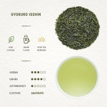 센버드 프리미엄 교쿠로, 일본 그늘에서 자란 녹차 - 교토 재팬의 이신 밀폐된 차 통에 담긴 임페리얼 루즈 리프 (1.76온스/50g) Ishin... 