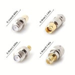 자동차 커넥터 1PC 어댑터 F TV-SMA 남성 플러그여성 잭 안테나 와이어 터미널용 직선 RF 동축 커넥터 : 에스인터