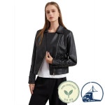 시즌 핫세일 신상 패션 브레이드 가죽 재킷 여성 벨티드 캐주얼 인기 의류 G5091 : 프론티어셀렉트