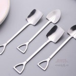 아씨 스텐 티 스푼 스테인레스 디저트 삼각 카페 미니 : 아씨 스토어