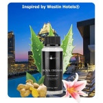 웨스틴 호텔에서 영감을 받은 로얄 드림 아로메리 호텔 셀렉션 디퓨저 오일 - 5성급 호텔의 향수 화이트 티, 알로에 베라, 진저, 앰버, 머스크의... 