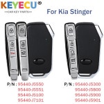 컨트롤러P/N: 95440-J5300 / J5800 J5551 J7101 Prox 스마트 키 Fob 433MHz 기아 스팅어 2017-2023 : 스마트랩팩토리구대11